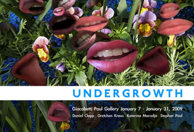 poster for "Undergrowth" Exhibition
