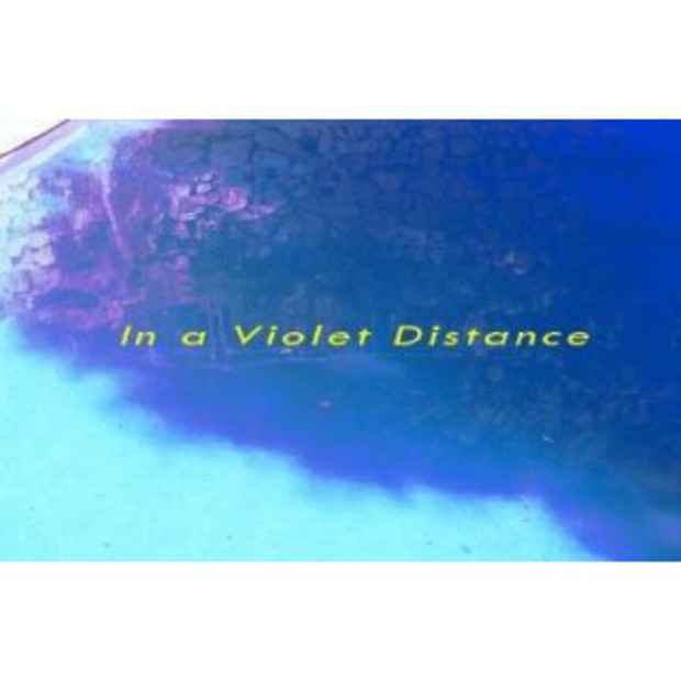 poster for "In a Violet Distance" Exhibition