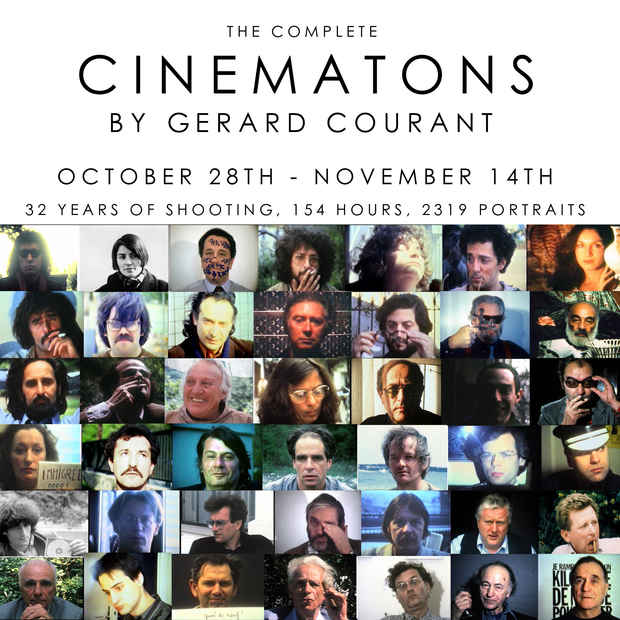 poster for Gérard Courant "Cinematons"