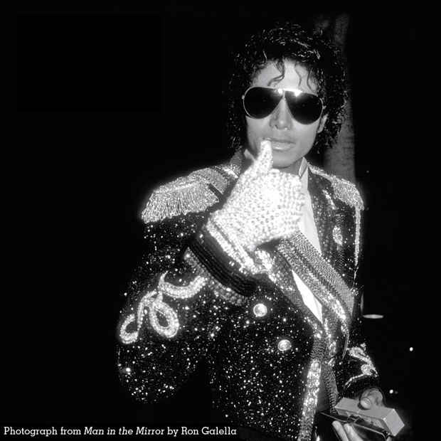 poster for Ron Galella "Man in the Mirror: Michael Jackson and Viva l’Italia!"