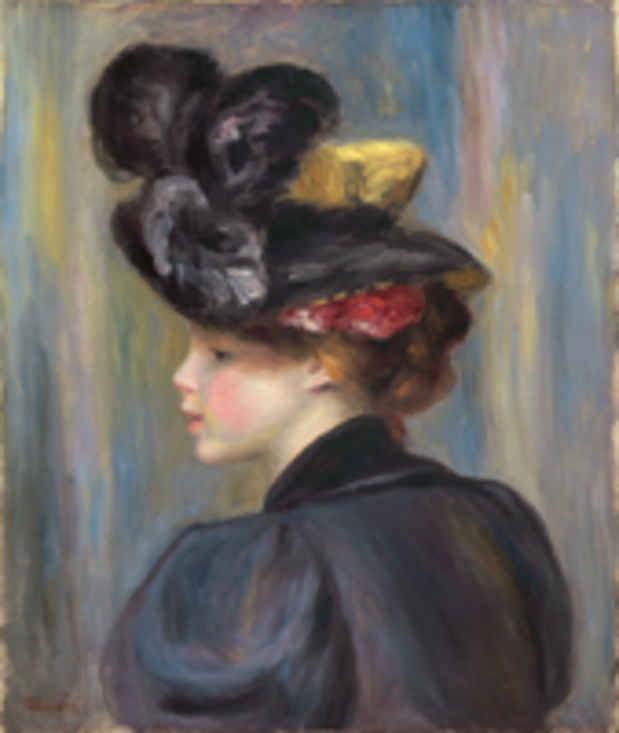 poster for Renoir Exhibition