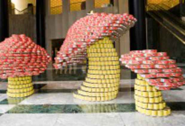 poster for "Canstruction©" 18th Annual NYC Competition