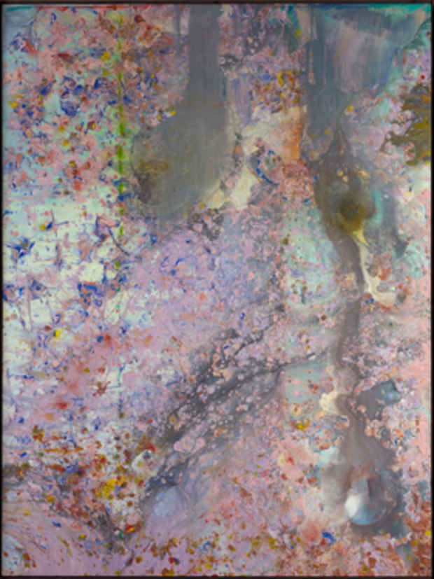poster for Frank Bowling "O.B.E., RA: Paintings 1974–2010"