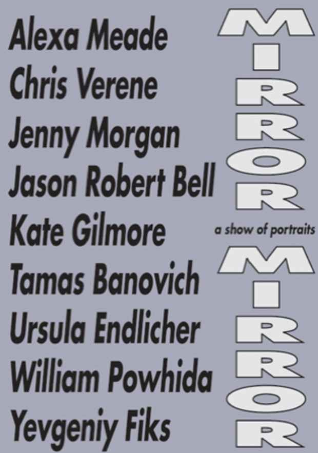 poster for "Mirror, Mirror" Exhibition