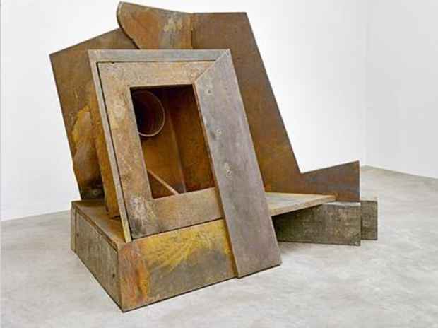 poster for Anthony Caro "Upright Sculptures"