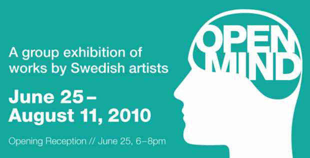 poster for "Open Mind" Exhibition