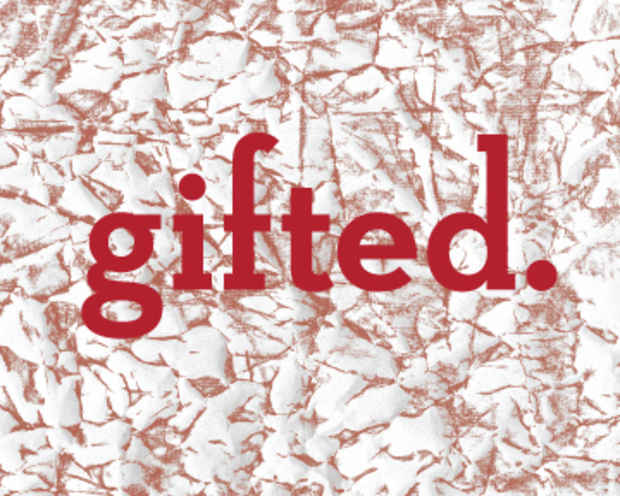 poster for "gifted." Pop-up Shop