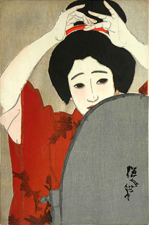 poster for "20th Century Japanese Prints & Paintings" 10th Anniversary Exhibition