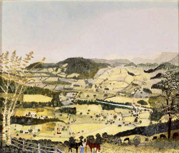 poster for Grandma Moses "Seventy Years"