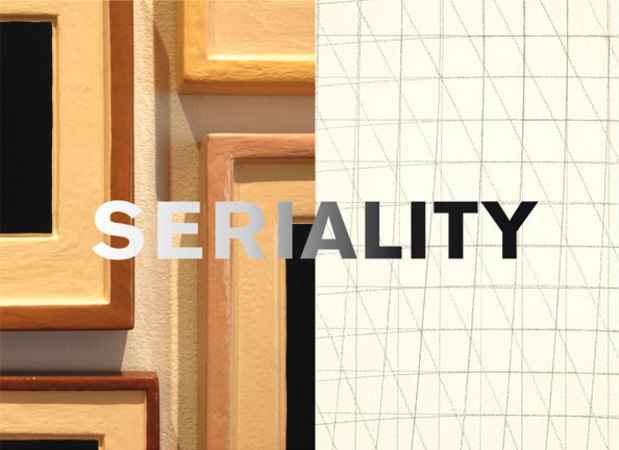 poster for Sol LeWitt and Allan McCollum "Seriality"