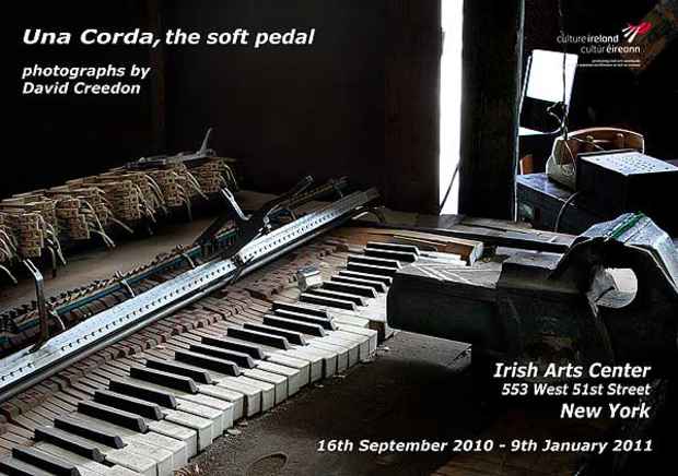 poster for David Creedon "Una Corda: The Soft Pedal"