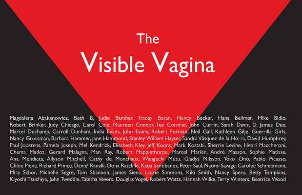 poster for "The Visible Vagina" Exhibition