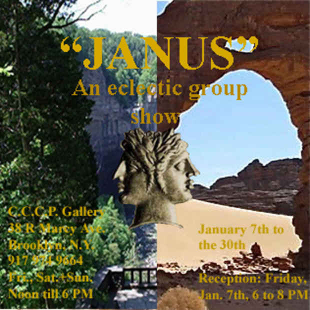 poster for "Janus" Exhibition