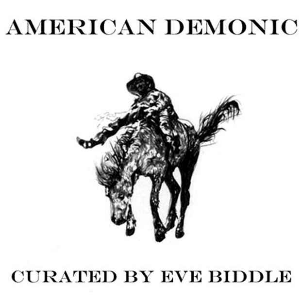 poster for "American Demonic" Exhibition