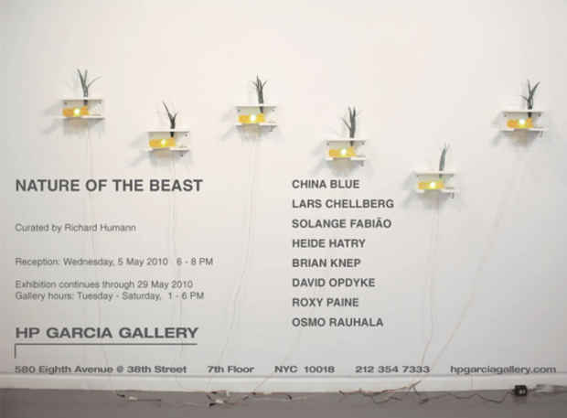 poster for "Nature of the Beast" Exhibition