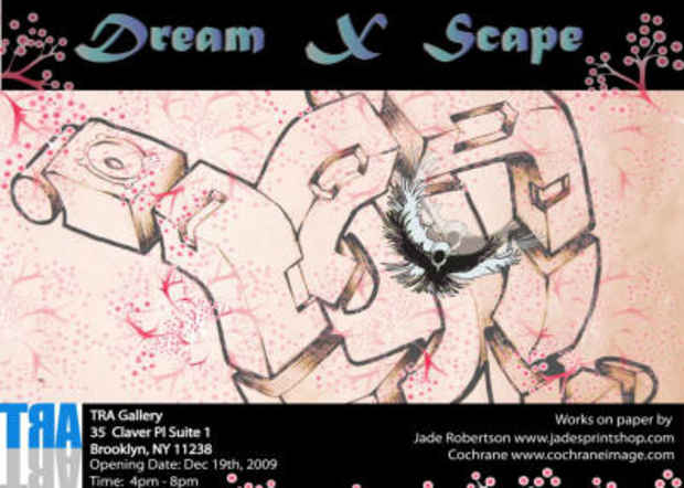 poster for "Dream X Scape" Exhibition
