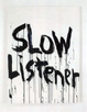 poster for Kim Gordon "The Noise Paintings"
