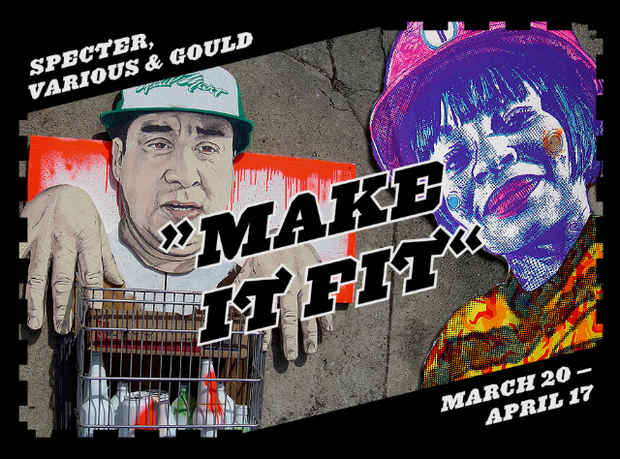 poster for Specter and Various & Gould “Make It Fit”