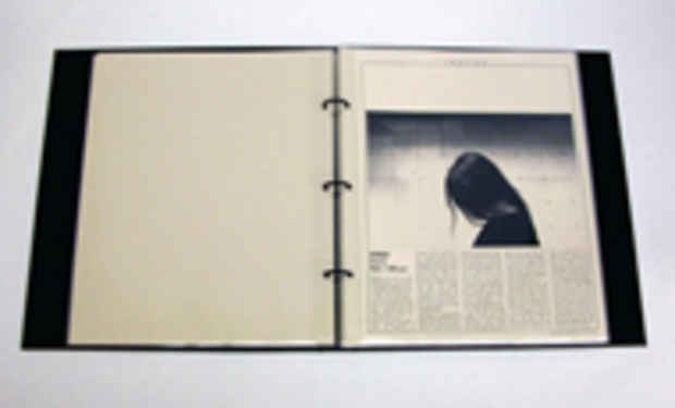 poster for Sophie Calle "The Address Book" & Robert Gober "Selected Prints"