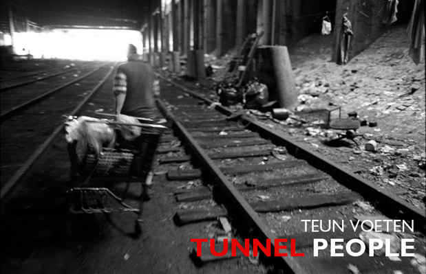 poster for Teun Voeten "Tunnel People"
