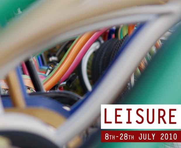poster for "Leisure" Exhibition