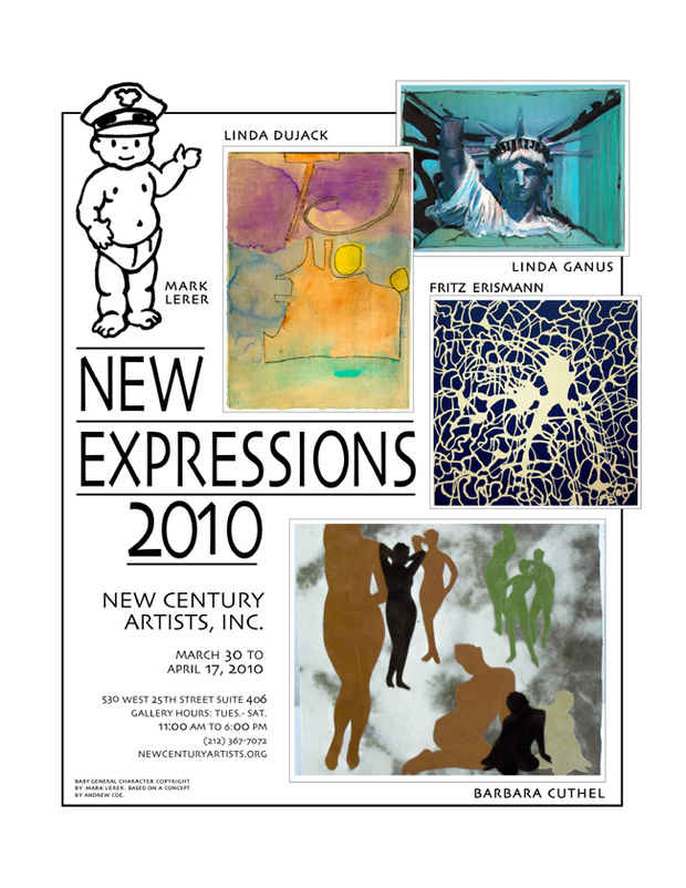 poster for “New Expressions 2010” Exhibition
