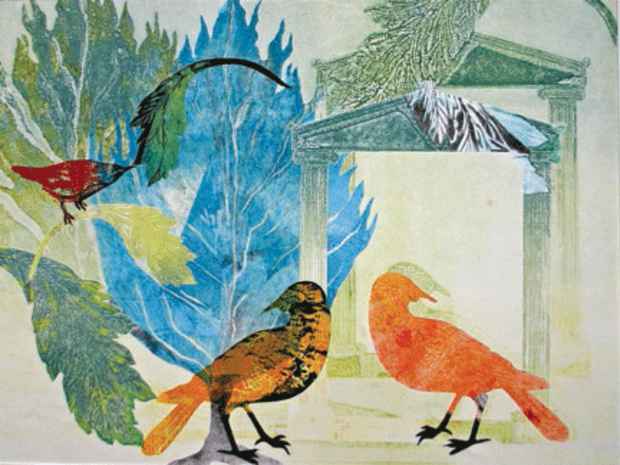 poster for Pat Hill Cresson "Exotic Scenes and Natural Habitats"