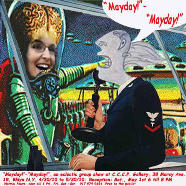 poster for "Mayday!" - "Mayday!" Exhibition