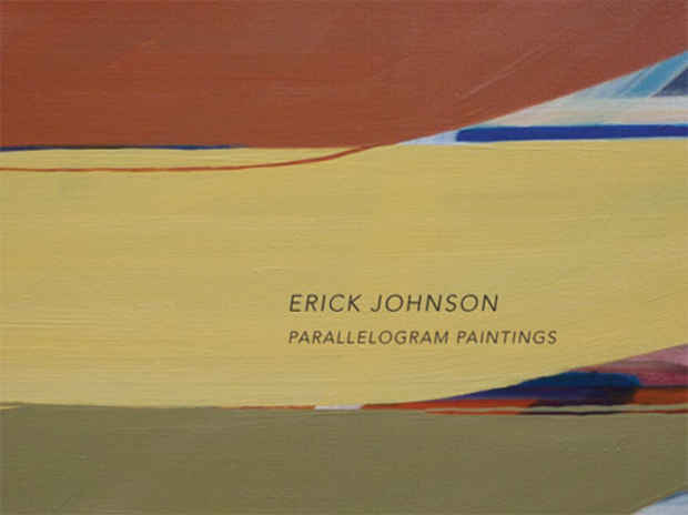 poster for Erick Johnson "Parallelogram Paintings"