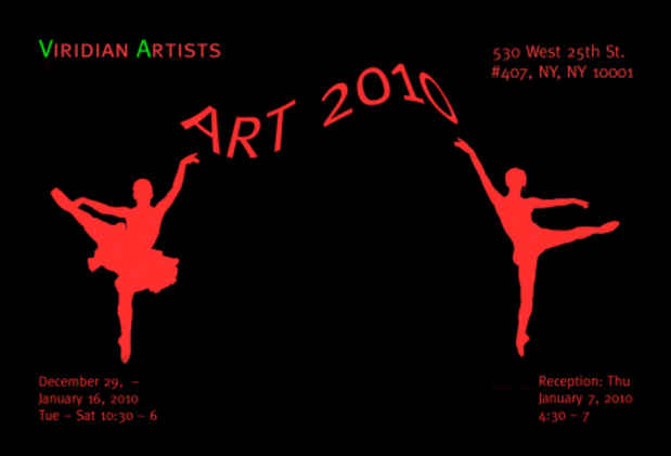 poster for "Viridian Artists" Exhibition