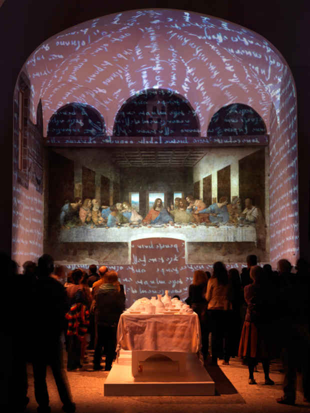 poster for Peter Greenaway "Leonardo's Last Supper: A Vision by Peter Greenaway"