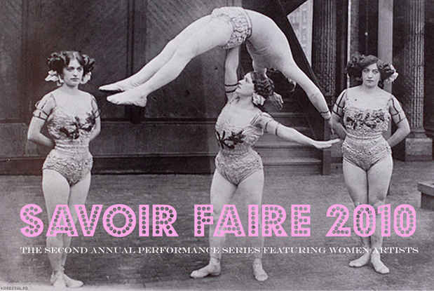 poster for "Savoir Faire Performance Series"