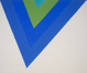 poster for Kenneth Noland "1924–2010: A Tribute" 