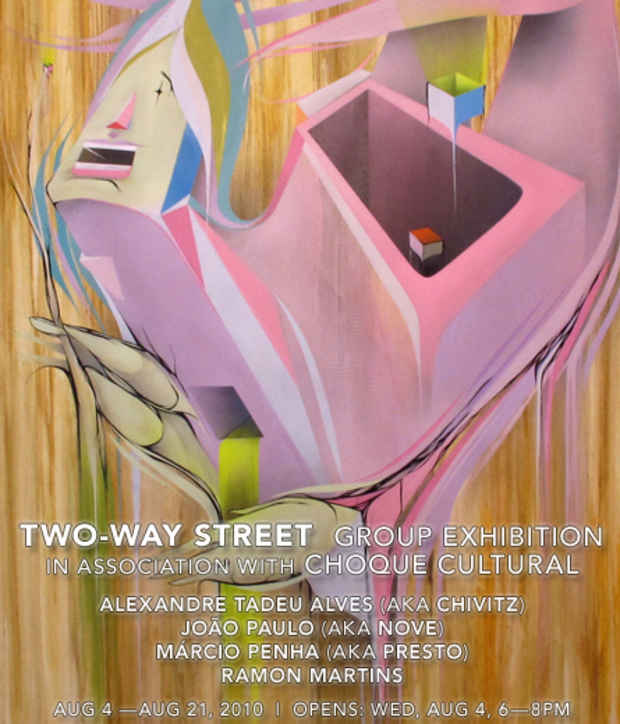 poster for "Two-Way Street" Exhibition