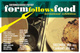 poster for "Form Follows Food" Exhibition