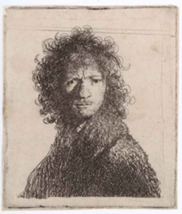 poster for "Rembrandt and His School: Masterworks from the Frick and Lugt Collections" Exhibition