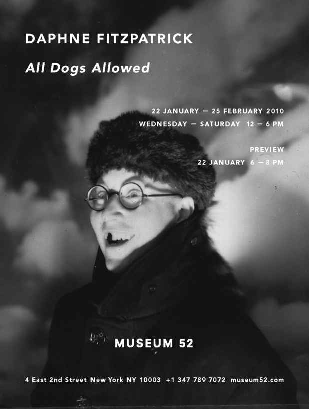poster for Daphne Fitzpatrick "All Dogs Allowed"