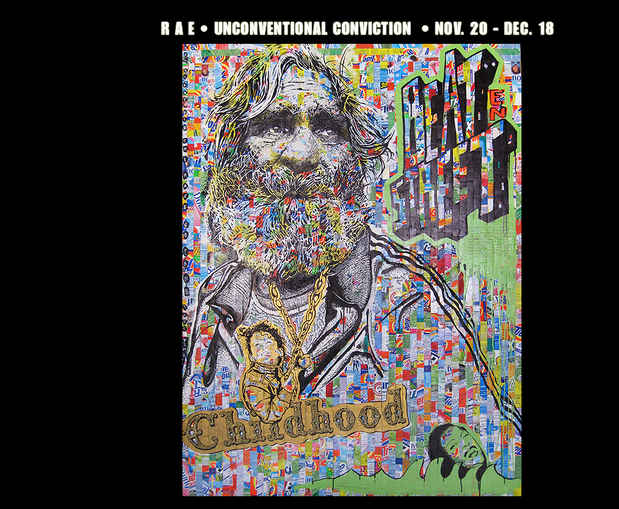 poster for Rae McGrath "Unconventional Conviction"
