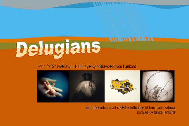 poster for "Delugians" Exhibition