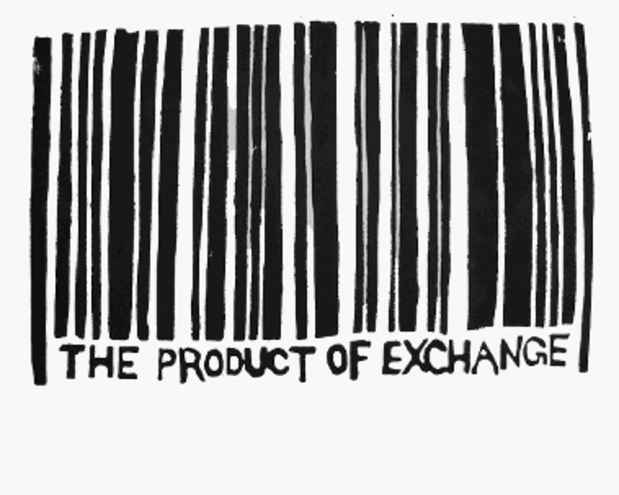 poster for "The Product of Exchange" Exhibition