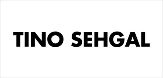 poster for Tino Sehgal Exhibition