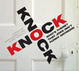 poster for "Knock Knock: Who's There? That Joke Isn't Funny Anymore" Exhibition
