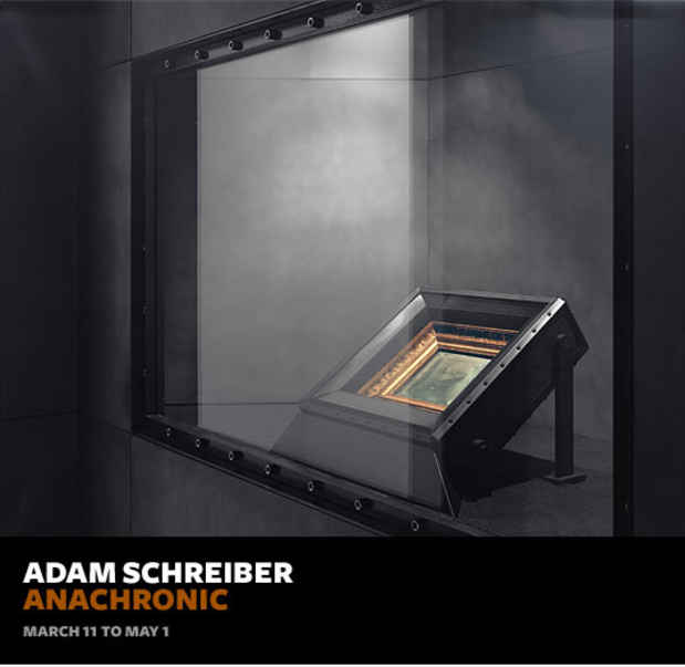 poster for Adam Schreiber "Anachronic"