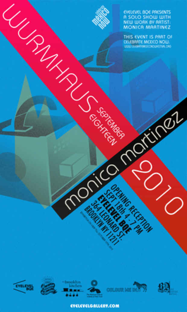 poster for Monica Martinez "Wurhaus"