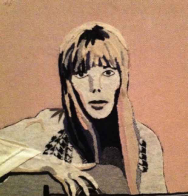 poster for "Joni Mitchell" Exhibition
