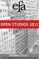 poster for "Open Studios 2011" Exhibition