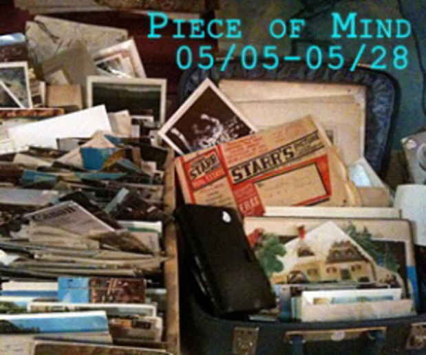 poster for "Piece of Mind" A Group Exhibition Curated by FIT Art Market Graduate Students