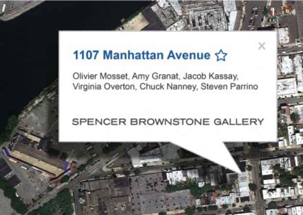 poster for "1107 Manhattan Avenue" Exhibition
