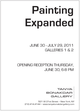 poster for "Painting Expanded" Exhibition