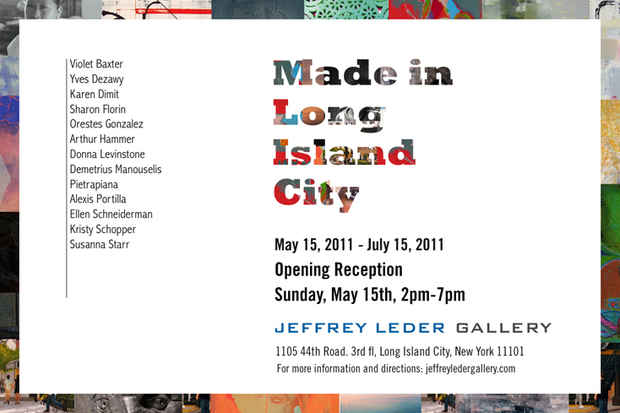 poster for "Made in Long Island City" Exhibition